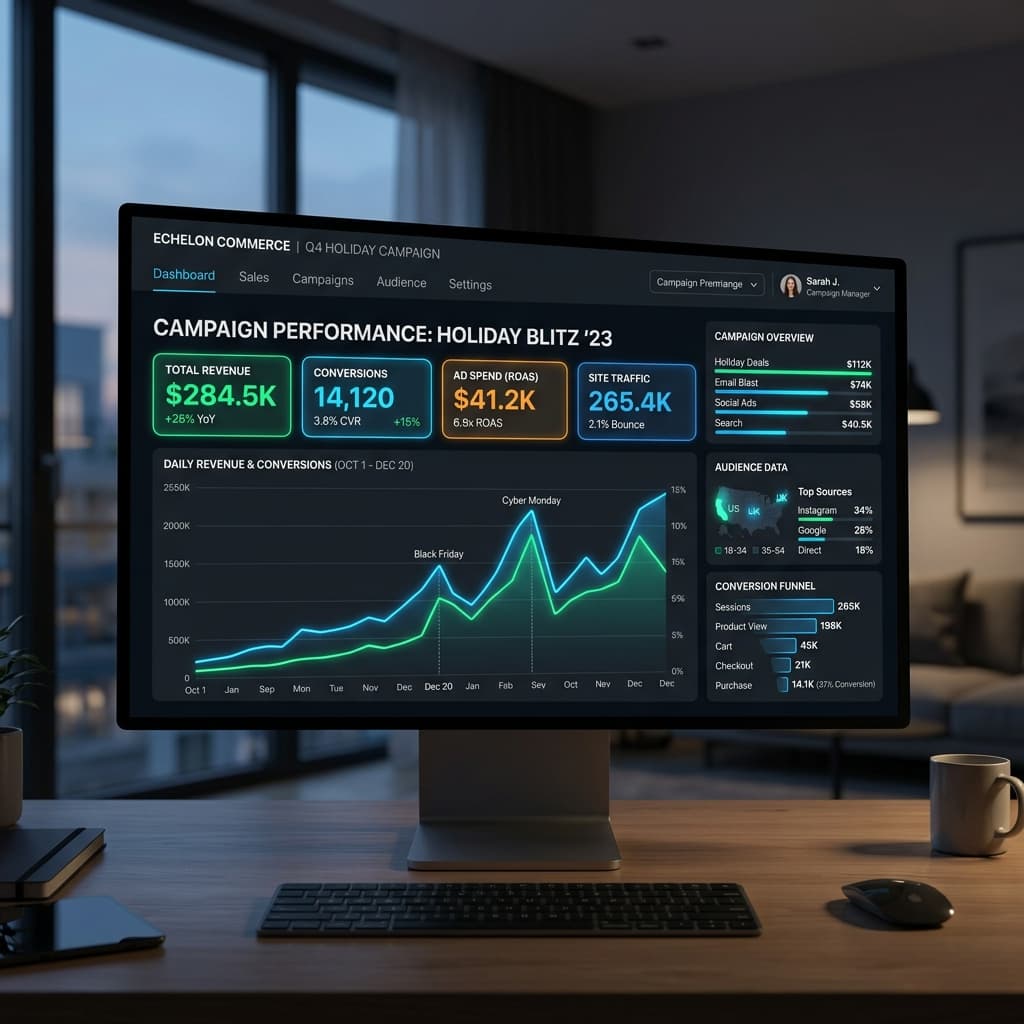 SLO Magic Ads Dashboard Interface